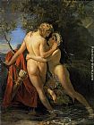 The Nymph Salmacis and Hermaphroditus by Francois Joseph Navez
